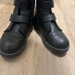 Kohl's Black Textile Boots